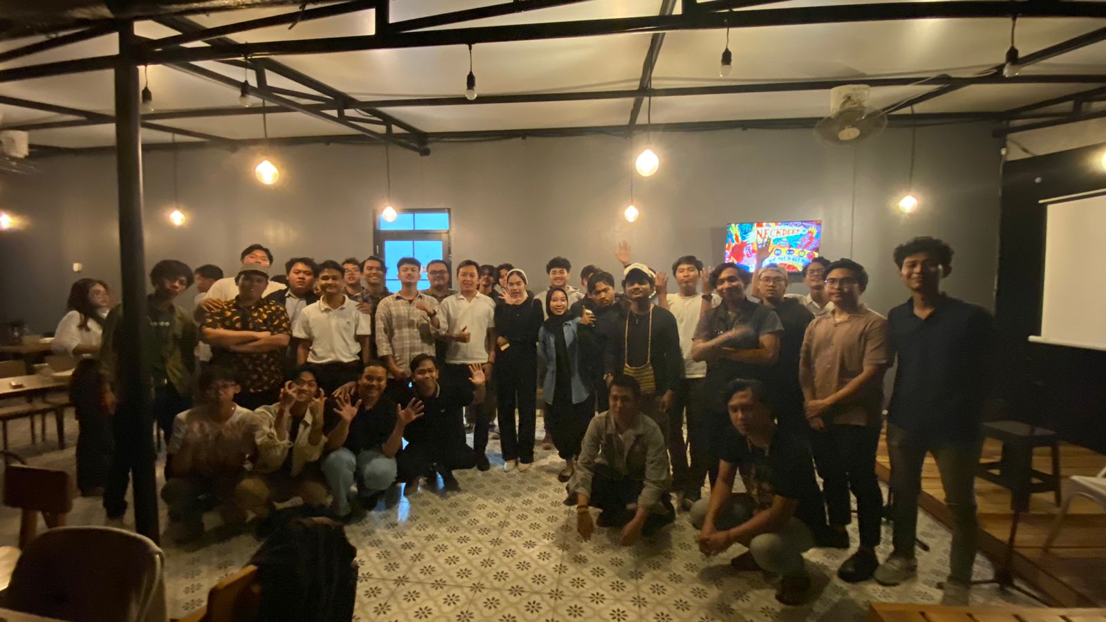 Mahasiswa Gelar Nobar Debat Cawapres Di Jakarta