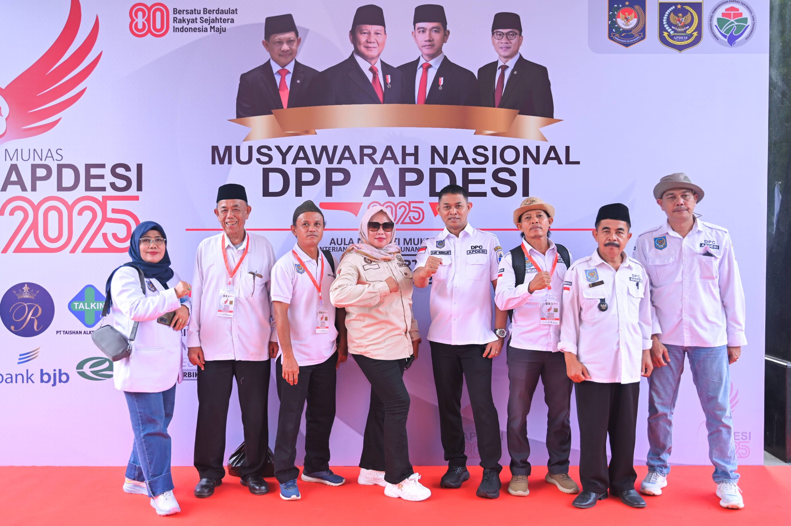 Sinergi Pemerintah dan Desa Dibahas di Munas Apdesi Merah Putih 2025 Jakarta