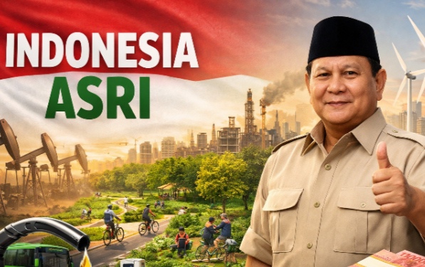 Presiden Prabowo Dorong Program “Indonesia Asri”, Fokus Lingkungan Bersih dan Penghematan BBM Nasional